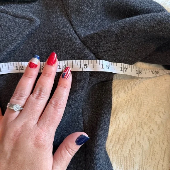 J. Crew Stadium cloth by Nello Gori double breasted wool vented peacoat - Picture 6 of 14